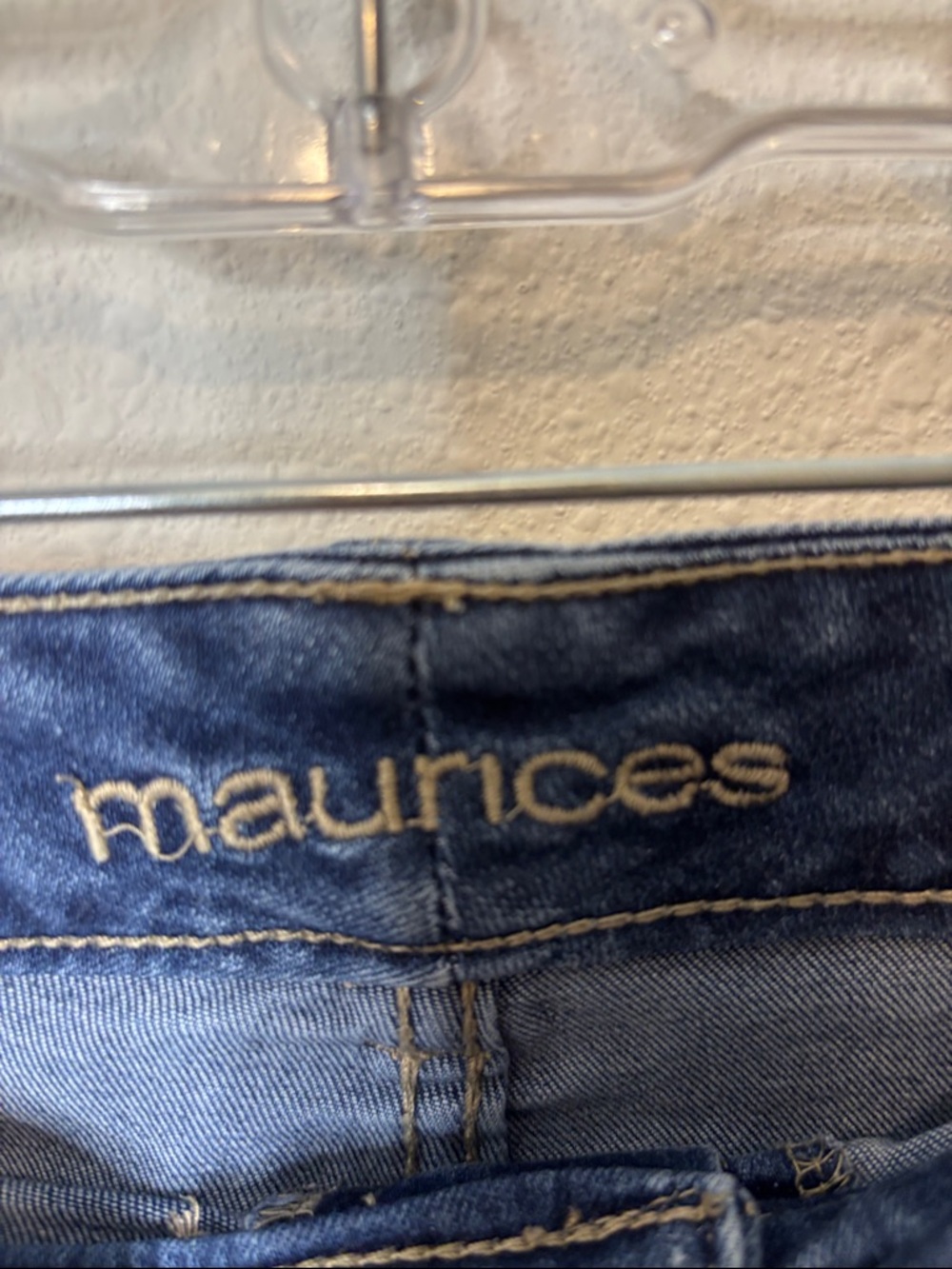 Maurices size 22W Regular Dark Blue Skinny Jeans - Picture 9 of 10
